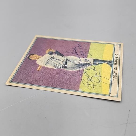1941 Play Ball Joe DiMaggio Baseball Card Reproduction - Picture 6 of 8